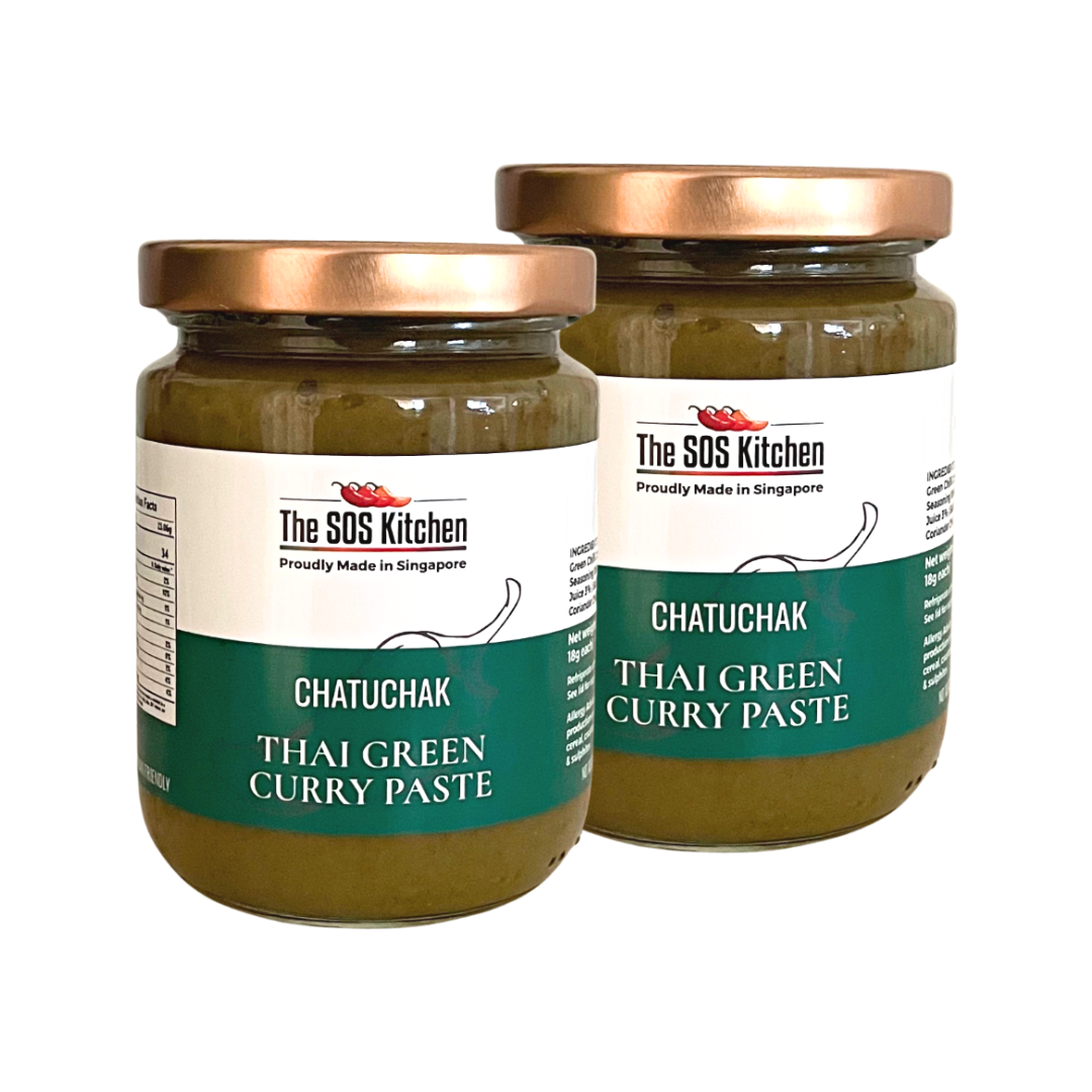 Suree thai store green curry paste