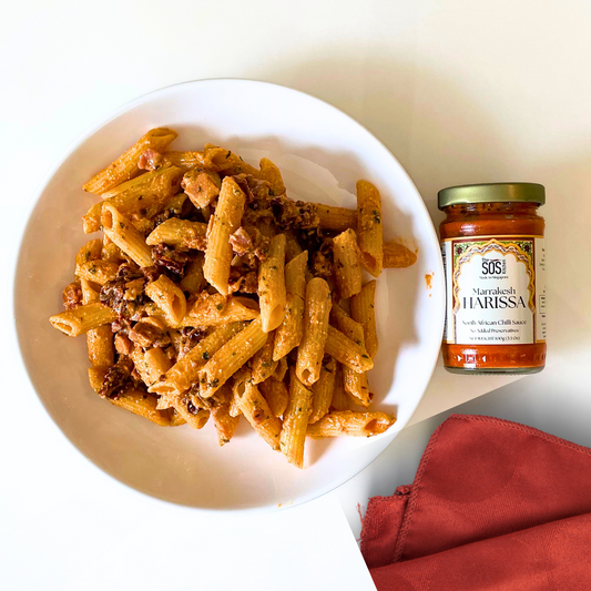 SOS Harissa Ricotta pasta