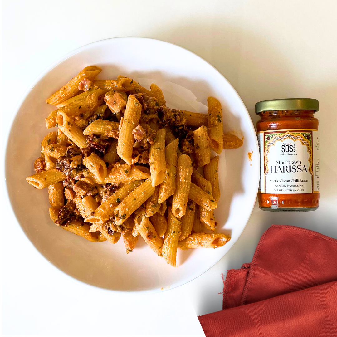 SOS Harissa Ricotta pasta